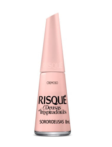 Esmalte Cremoso Risque Deusas Inspiradoras Sosorideusas 8ml