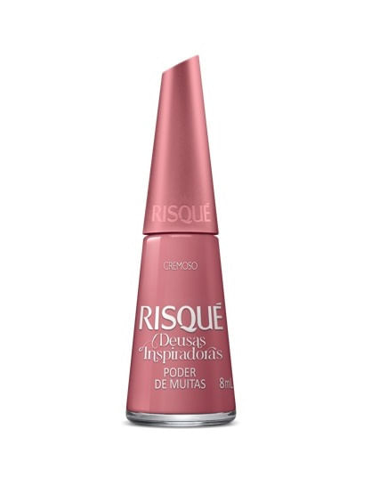 Esmalte Cremoso Risque Deusas Inspiradoras Poder de Muitas 8ml