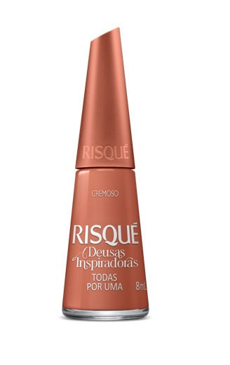Esmalte Cremoso Risque Deusas Inspiradoras Todas Por Uma 8ml