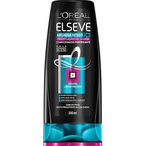 Condicionador Elseve Arginina X3 Restituição de Massa 200ml