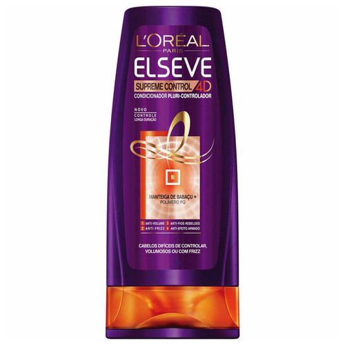 Condicionador Elseve Supreme Control 4D 200ml