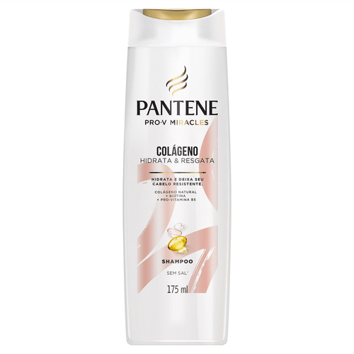 Shampoo Pantene Colágeno Hidrata & Resgata 175ml