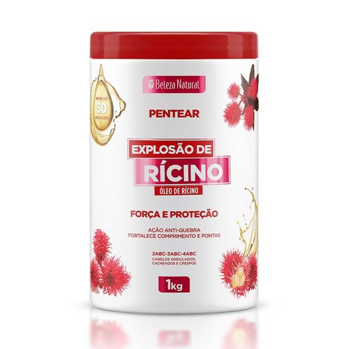 Creme para Pentear Beleza Natural Explosão de Ricino 1L