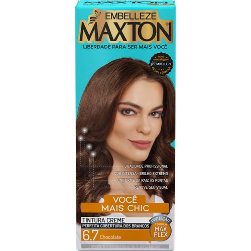 Tintura Creme Maxton Você Mais Chic 6.7 Chocolate