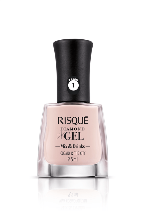 Esmalte Risqué Diamond Gel Mix & Drinks Cosmo & The City 9,5ml