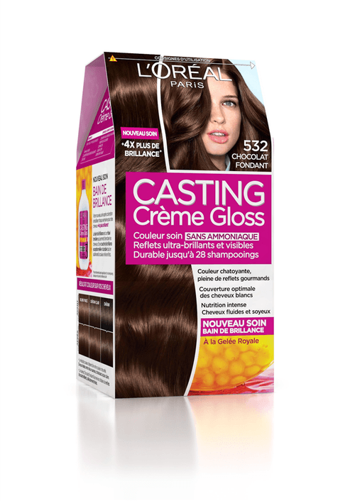 Tintura Creme Casting Gloss Iluminador 532 Petit Gateau 230g