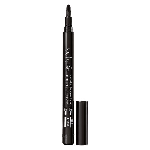 Caneta Deliniadora Vult Double Effect Preto 5,05g