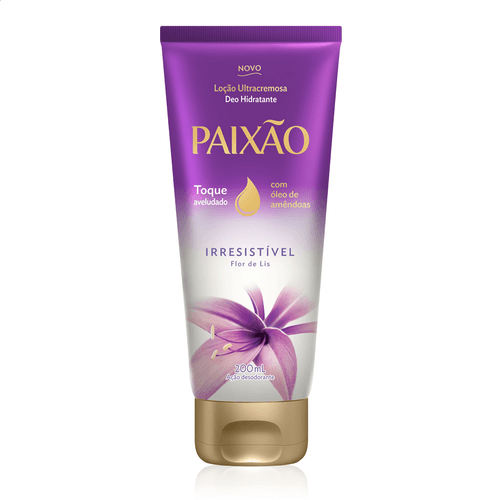 Loção Hidratante Paixão Ultracaremosa Irresistivel Flor de Lis 200ml