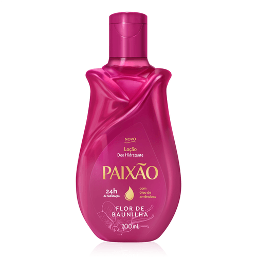 Loção Hidratante Paixão Flor de Baunilha 200ml