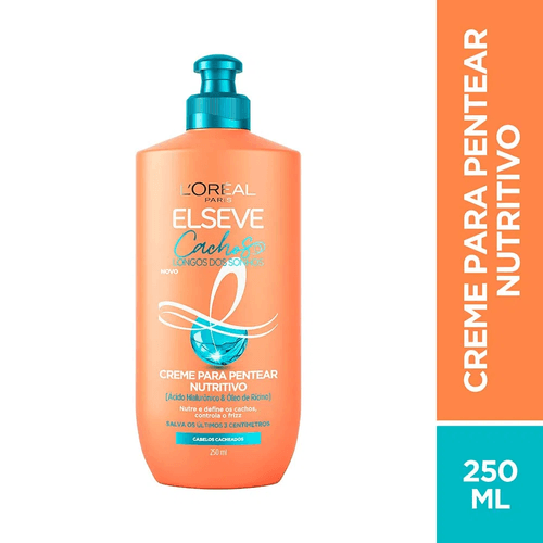 Creme para Pentear Elseve Cachos dos Sonhos 250ml
