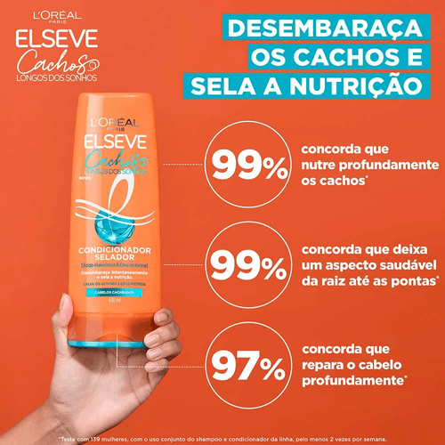 Condicionador Elseve Cachos dos Sonhos 400ml