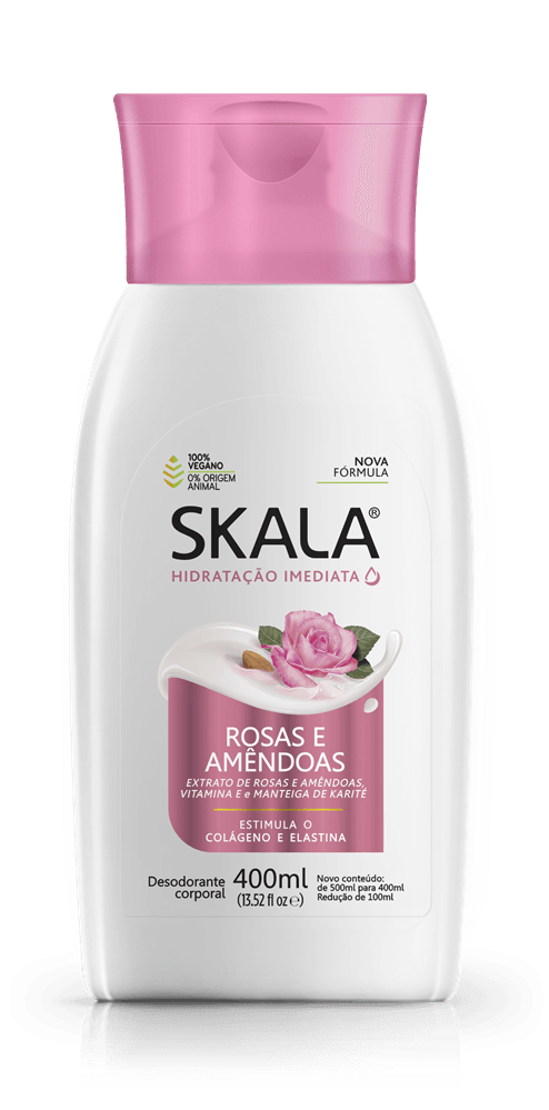 Hidratante Corporal Skala Rosas e Amendoas 400ml