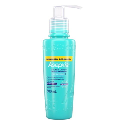 Sabonete Líquido Asepxia Limpeza Profunda 300 mL