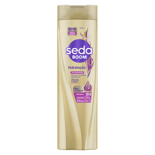 Shampoo Seda Boom Pro-Curvatura Hidratação Revitalização 300ml