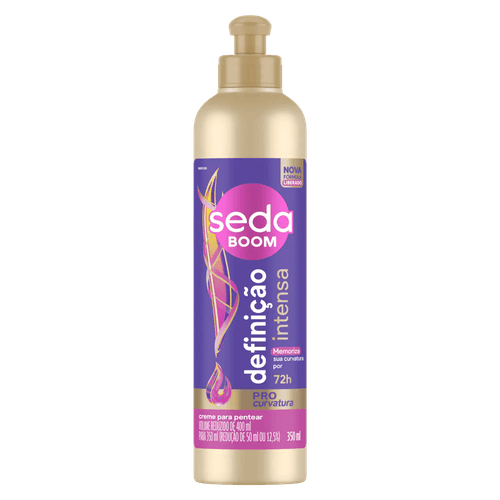Creme para Pentear Seda Boom Pro- Curvatura Definição Intensa 350ml