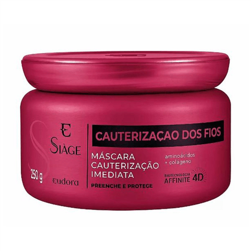 Máscara Capilar Siàge Cauterização Imediata dos Fios 250g