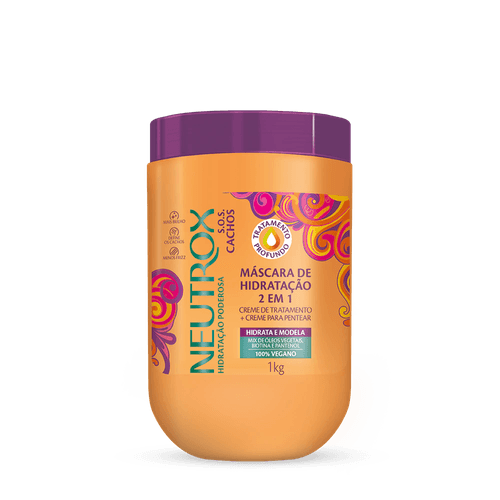 Creme de Tratamento Neutrox SOS Cachos 2 em 1 1kg