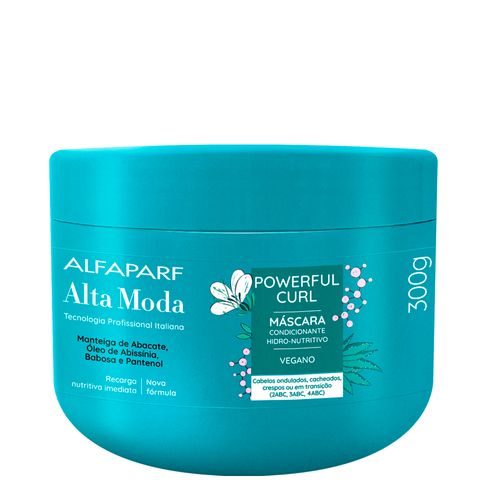 Máscara Condicionante Capilar Alta Moda Powerful Curl 300g