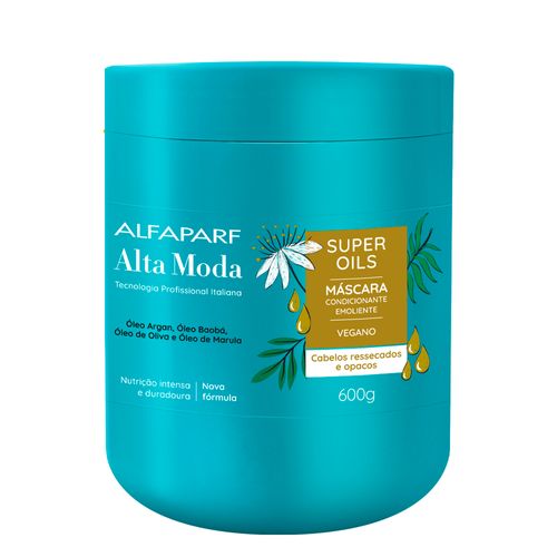 Máscara Condicionante Capilar Alta Moda Super Oils 600g