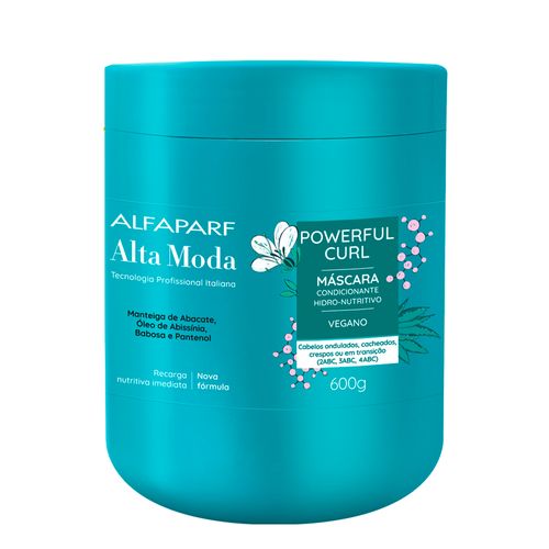 Máscara Condicionante Capilar Alta Moda Powerful Curl 600g