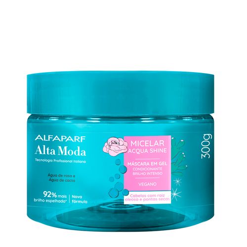 Máscara em Gel Condicionante Alta Moda Micelar Acqua Shine 300g