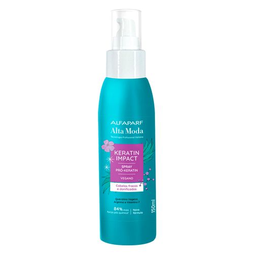 Spray Queratina Líquida Alta Moda Keratin Impact 150ml
