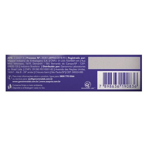 Gel Secativo Asepxia 15g