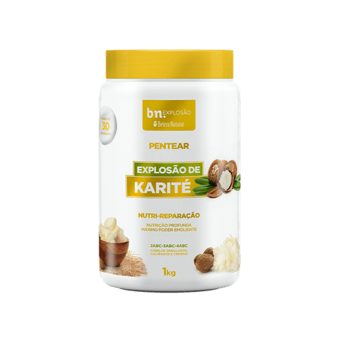 Creme para Pentear Beleza Natural Explosão de Karité 1kg