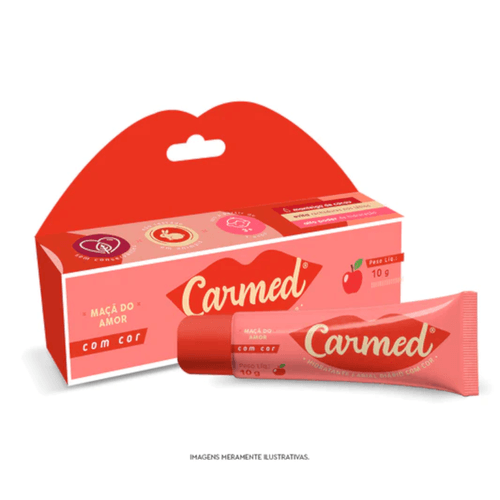 Hidratante Labial Carmed Maça do Amor Gel 10g