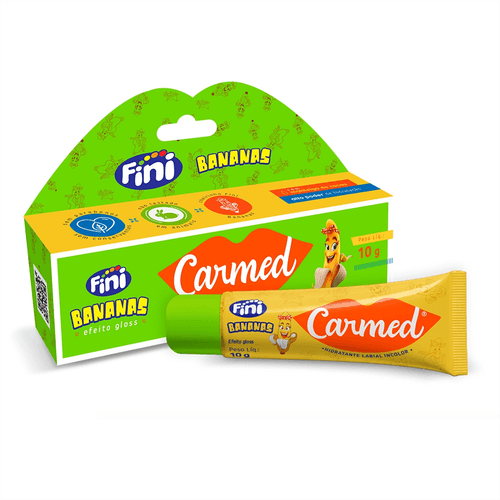 Hidratante Labial Carmed Fini Banana Gel 10g