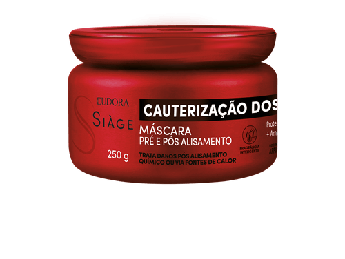 Máscara Capilar Siàge Cauterização dos Lisos 250g