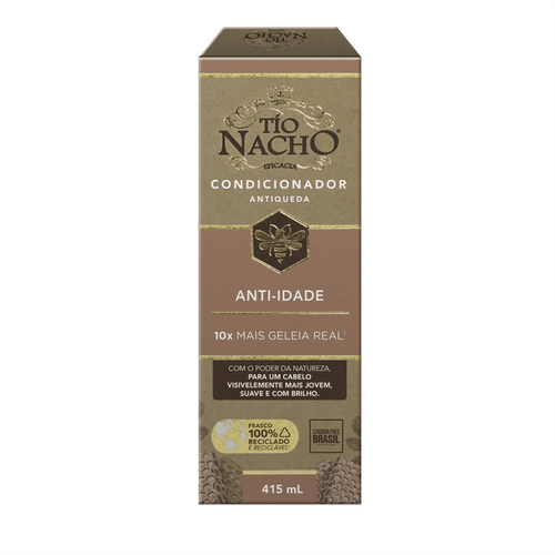 Condicionador Tío Nacho Antiqueda Anti-idade 415ml