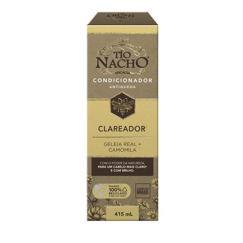 Condicionador Tío Nacho Antiqueda Clareador 415ml