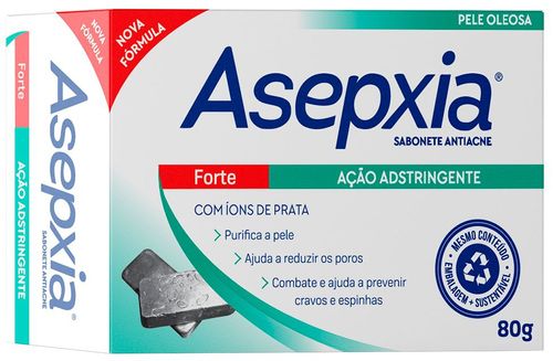 Sabonete Barra Asepxia Forte 80g