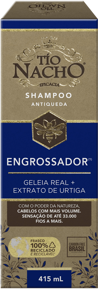 Shampoo Tío Nacho Antiqueda Engrossador 415ml