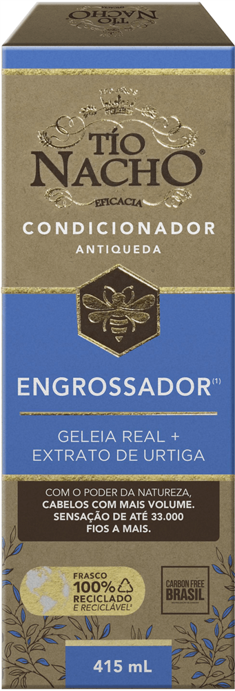 Condicionador Tío Nacho Antiqueda Engrossador 415ml