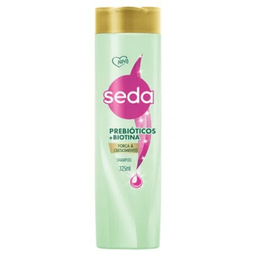 Shampoo Força & Crescimento Seda Prebióticos + Biotina 325ml