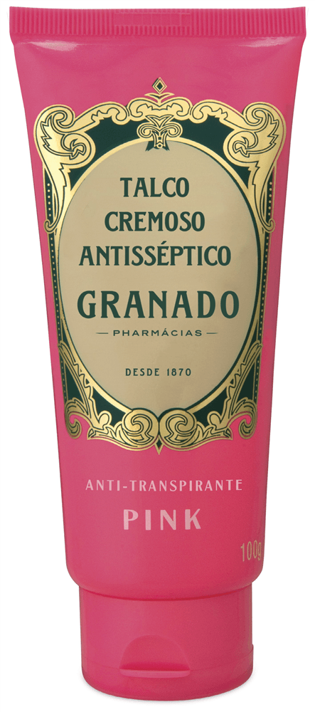 Talco Cremoso Granado Pink 100g