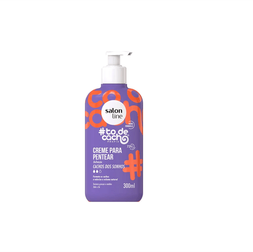 Creme Para Pentear Salon Line #Todecacho Cachos dos Sonhos 300ml