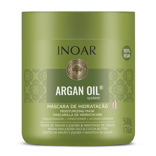Máscara Hidratante Argan Oil Inoar 500g