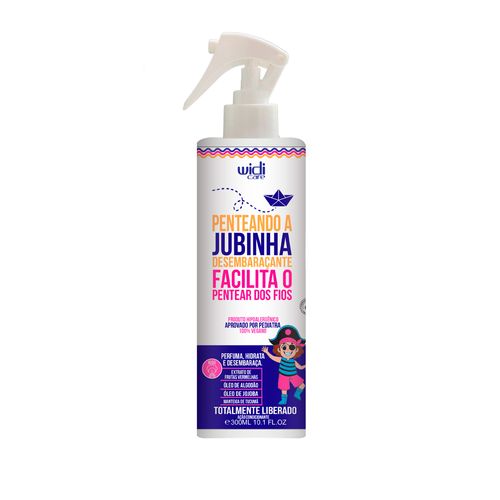 Penteando a Jubinha Spray Desembaraçante Facilita o Pentear dos Fios - Widi Care