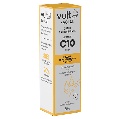 Creme Antioxidante Vult Facial Vitamina C 30g