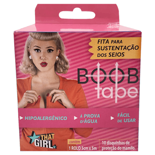 Fita para Sustentação dos Seios That Girl Boob Tape Bege