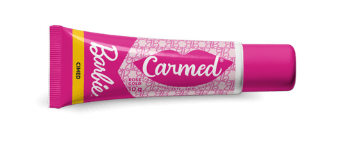 Hidratante Labial Carmed Barbie Rose Gold 10g