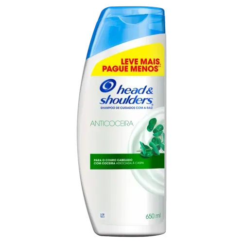 Shampoo Head&Shoulders Anticoceira Leve Mais Pague Menos 650ml