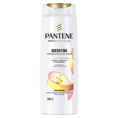 Shampoo Pantene Queratina 300ml