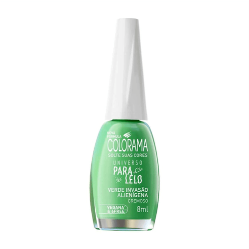 Esmalte Colorama Paralelo Verde Invasão Alienigena 8ml