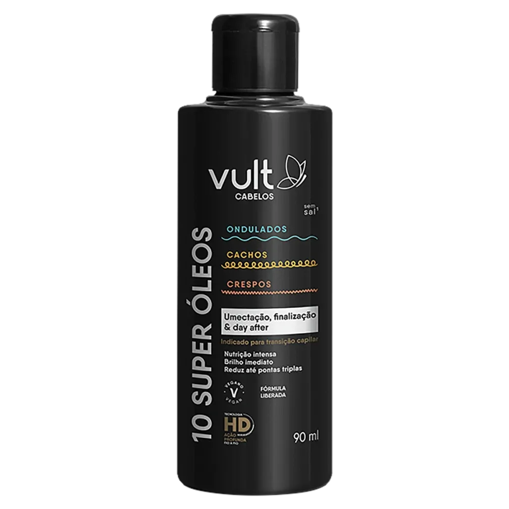 Encontraproduto.com.br - Óleo Vult Cabelos Cachos E Crespos 90ml
