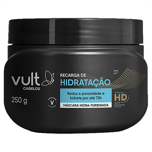 Máscara Vult Cabelos Recarga de Hidratação 250g