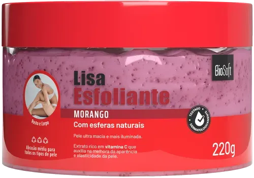 Lisa Esfoliante Corporal Morango 220G